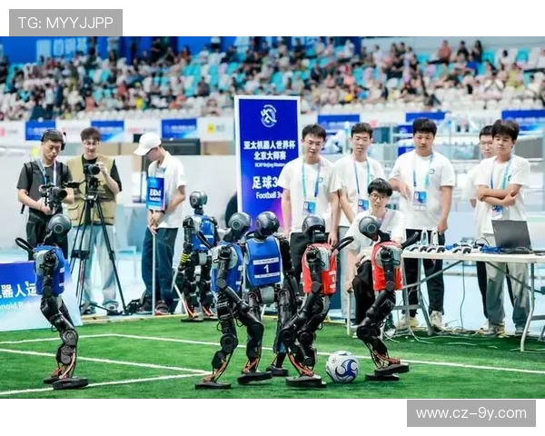 机器人足球场花式摔倒与乌龙趣味同频引发满场观众集体哄笑风波啦